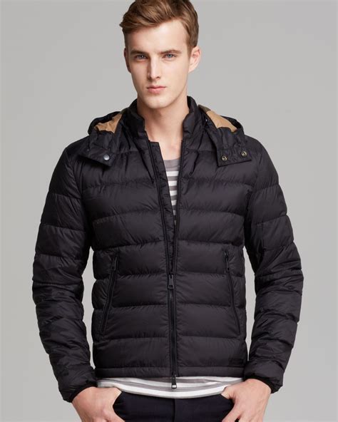 mens burberry down jacket|burberry down jacket men's.